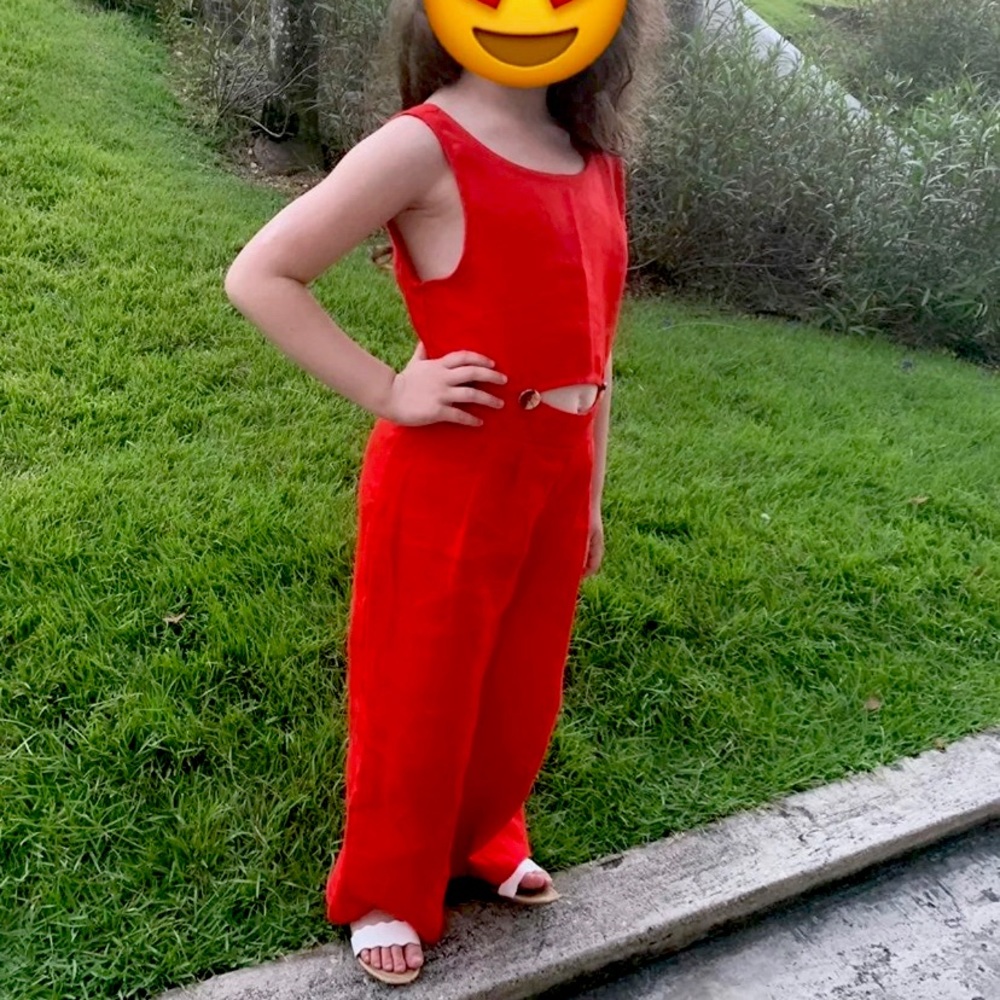 Zara Girl Jumpsuit, Size 7